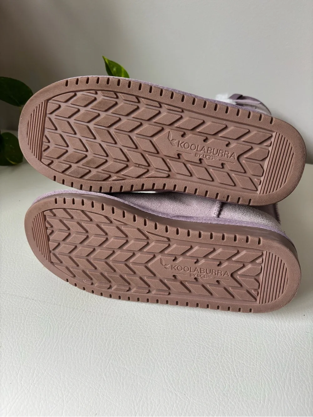 UGG boots leather